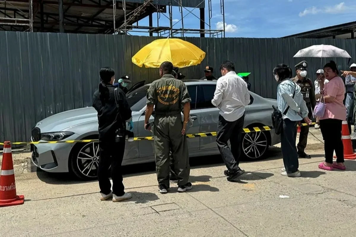 Khung cảnh tại hiện trường.