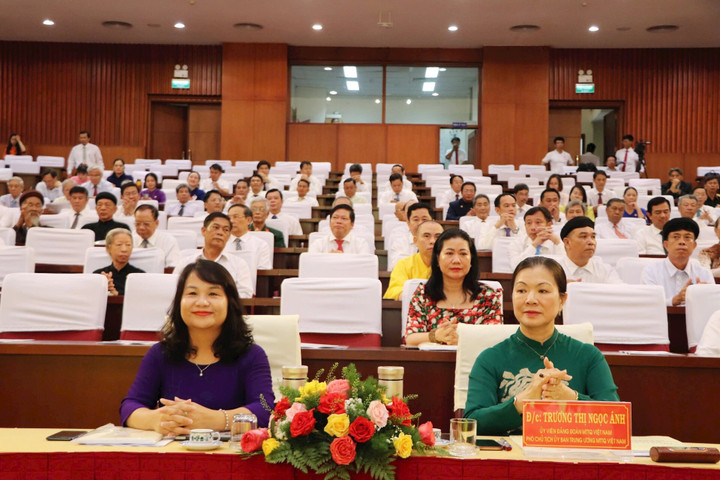 Các đại biểu tham dự đại hội. (Ảnh: Mạnh Cường)