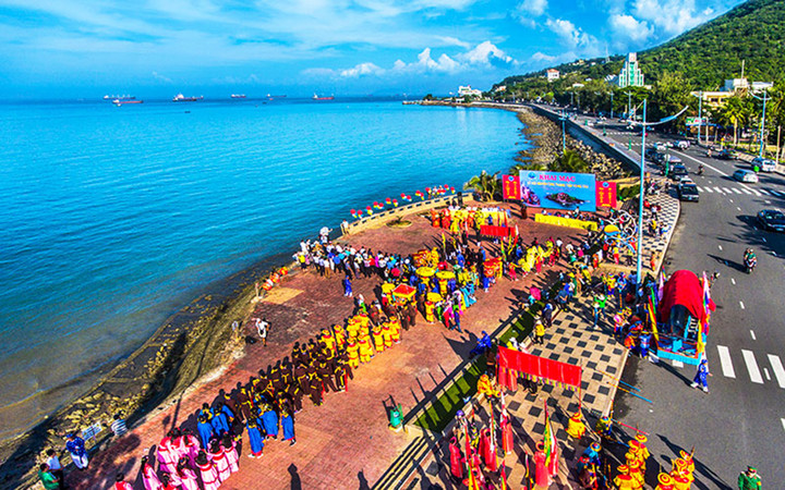 Lễ hội Nghinh Ông Thắng Tam Vũng Tàu. (Ảnh: Thái An)