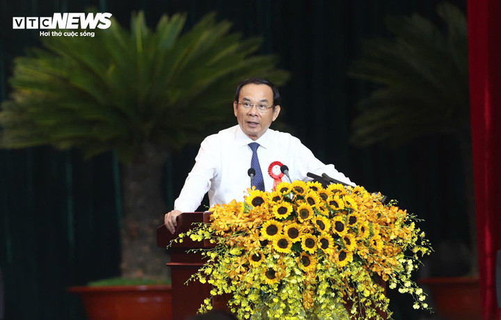 Bí thư Thành ủy TP.HCM Nguyễn Văn Nên.