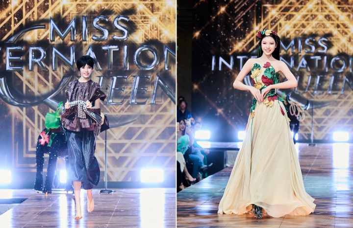 Tường San gây ấn tượng với màn biến hoá trên sân khấu.