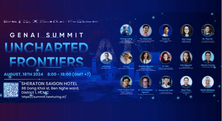 Hội nghị GenAI Summit 2024 lần đầu tiên được tổ chức tại Việt Nam. (Ảnh: Ticketbox)