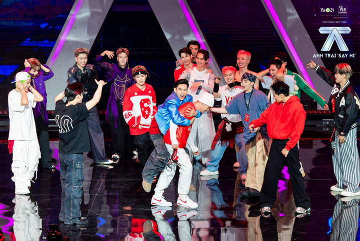 "Anh trai say hi" quy tụ dàn nam nghệ sĩ trẻ đẹp.