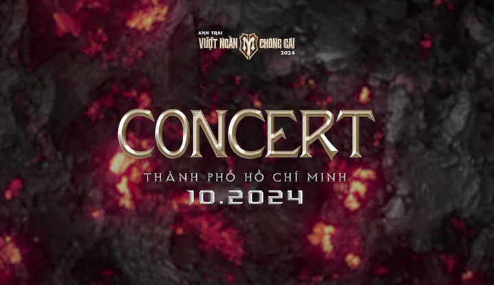 Concert "Anh trai vượt ngàn chông gai" sẽ diễn ra vào tháng 10.