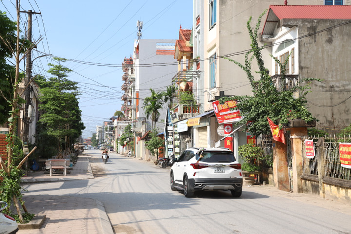 Diện mạo nông thôn xã Liên Phương ngày càng khởi sắc.