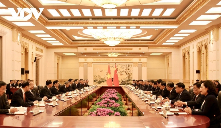 Tổng Bí thư, Chủ tịch nước Tô Lâm hội kiến Chủ tịch Chính hiệp Trung Quốc - 2