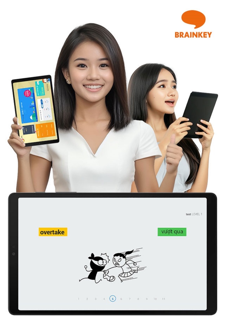 BrainKey - Học tiếng Anh dễ dàng ở bất cứ đâu - 1