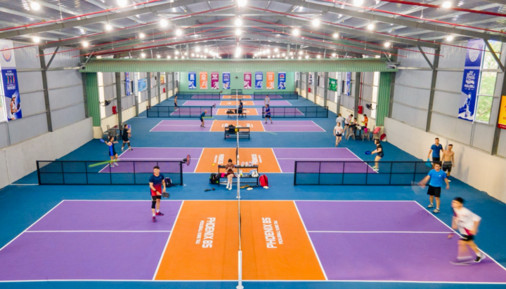 Sân Pickleball Phoenix 8S tại Vũng Tàu.