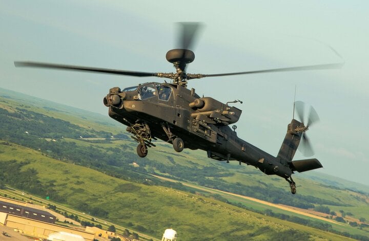 Trực thăng AH-64E Apache sẽ sớm được Mỹ bàn giao cho Hàn Quốc. (Ảnh: Quân đội Mỹ)