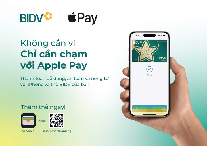 BIDV giới thiệu dịch vụ thanh toán Apple Pay đến chủ thẻ - 2
