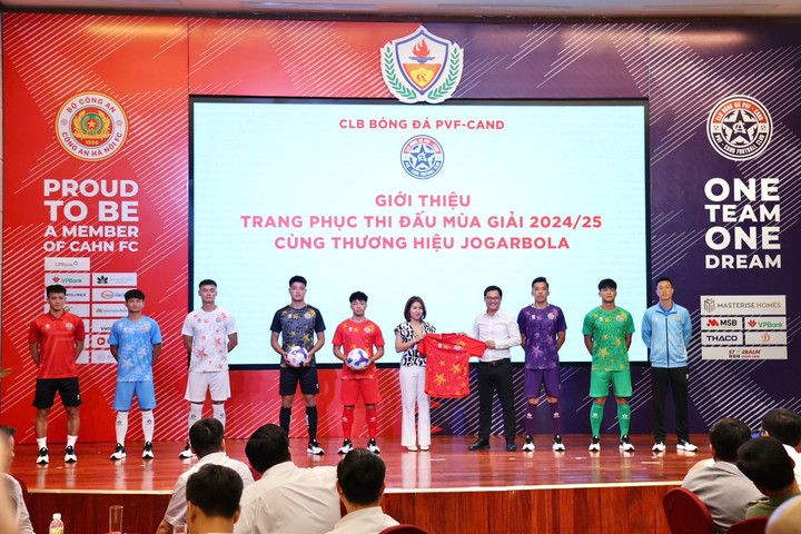 PVF-CAND công bố mẫu áo đấu mới.