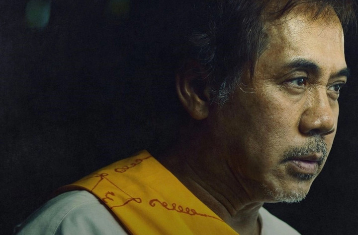 Hình ảnh NSƯT Thành Lộc trên poster nhân vật phim Ma Da.