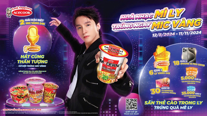 'Săn thẻ cào trong ly, trúng quà mê ly' từ Acecook - 1