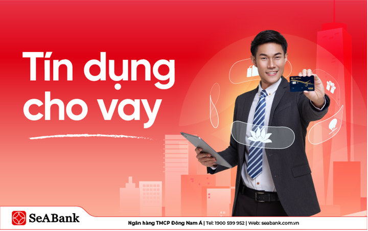 SeABank đa dạng gói vay tín dụng, giúp doanh nghiệp tiếp cận nguồn vốn nhanh chóng.