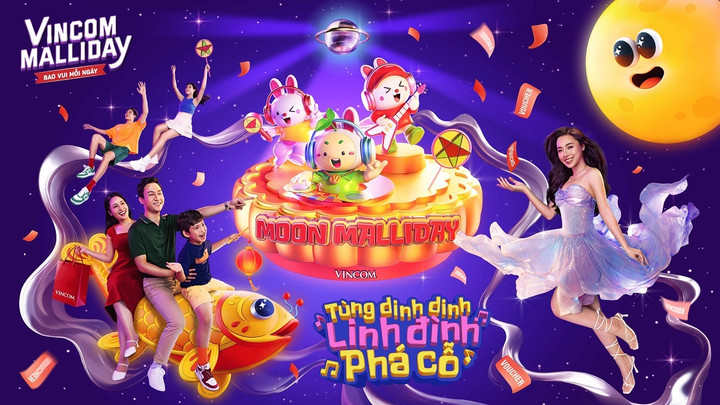 Vincom mở lễ hội Trung thu 'Moon Malliday - Tùng dinh dinh, linh đình phá cỗ' - 1