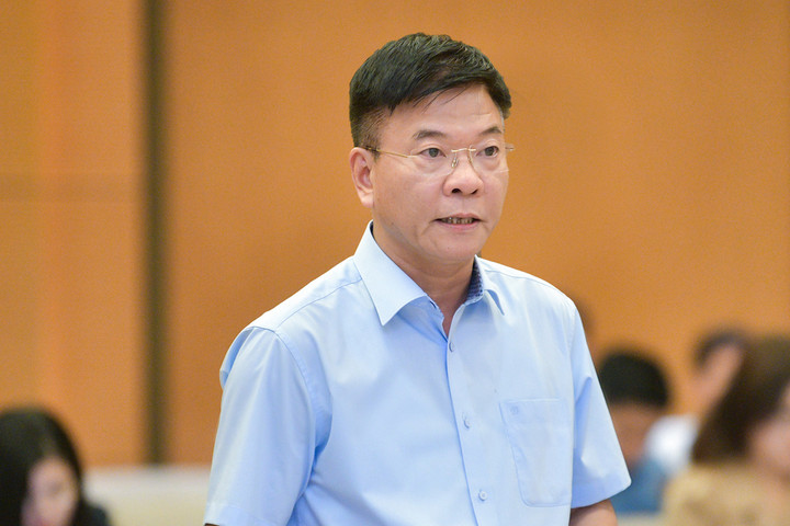 Phó Thủ tướng, Bộ trưởng Tư pháp Lê Thành Long. (Ảnh: quochoi.vn)