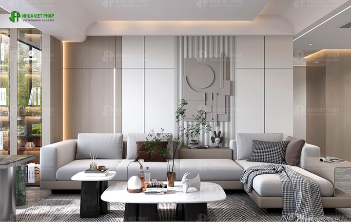 Nhựa Việt Pháp đánh dấu bước tiến mới với tấm ốp than tre - 1