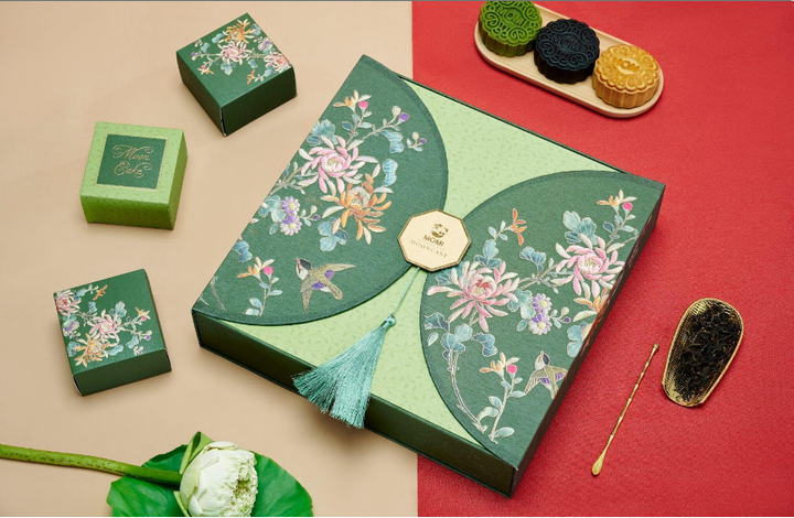 Những hương vị tinh tế trong hộp quà Trung thu Kim Ngọc từ Momi Mooncake.