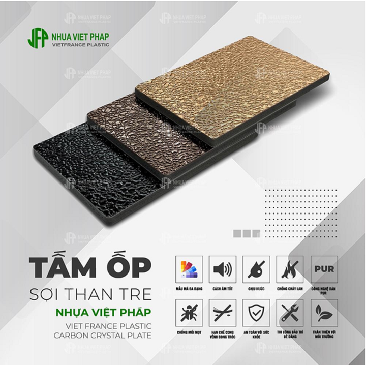 Nhựa Việt Pháp đánh dấu bước tiến mới với tấm ốp than tre - 2