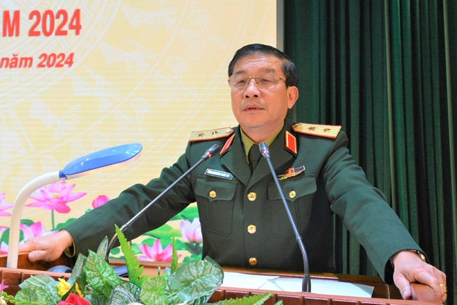 Trung tướng Trương Thiên Tô giữ chức Phó Chủ nhiệm Tổng cục Chính trị Quân đội Nhân dân Việt Nam. (Ảnh: Báo Quân đội Nhân dân).