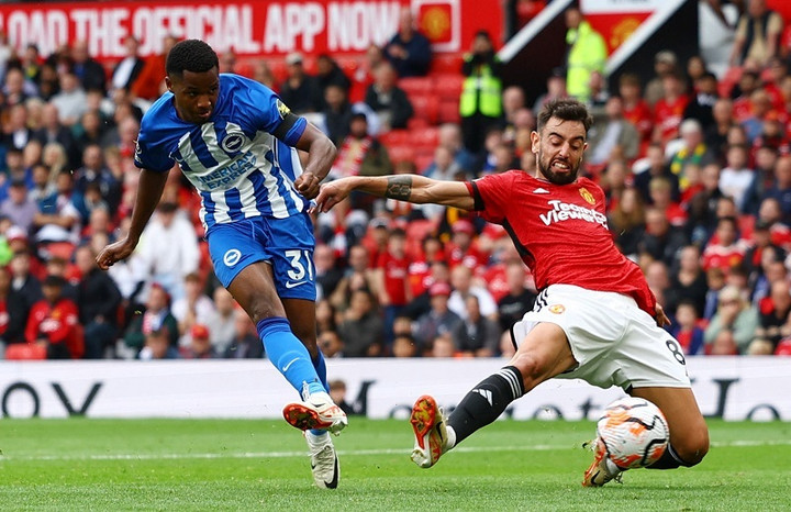Brighton chạm trán MU tại Premier League.