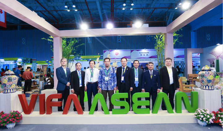 Khu vực ASEAN House tại Hội chợ