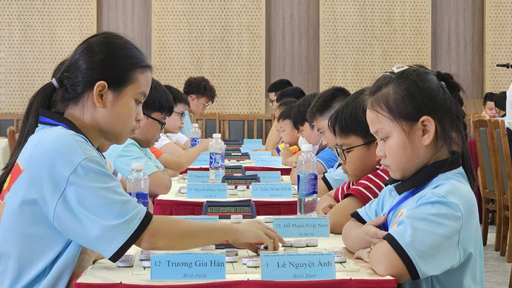 Vòng chung kết Thần đồng cờ tướng Việt Nam diễn ra sáng 23/8.