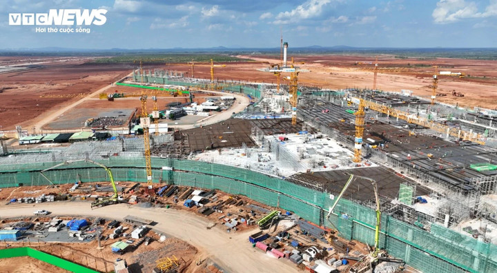 Sau khi hoàn thành, đây sẽ là sân bay lớn nhất nước.