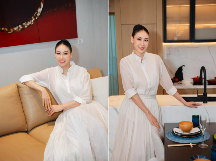 Hoa hậu Hà Kiều Anh.