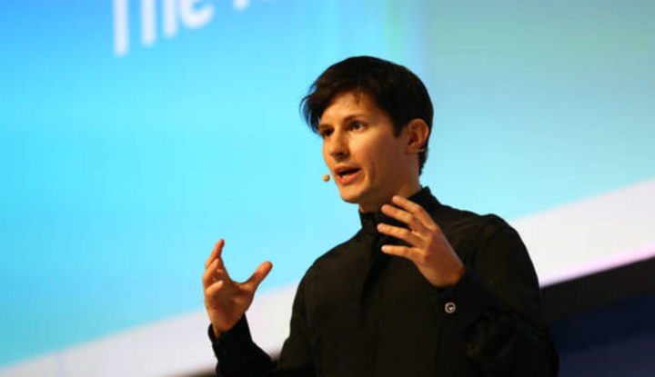 Ông Pavel Durov, nhà sáng lập ứng dụng Telegram. (Ảnh: AOP Press)