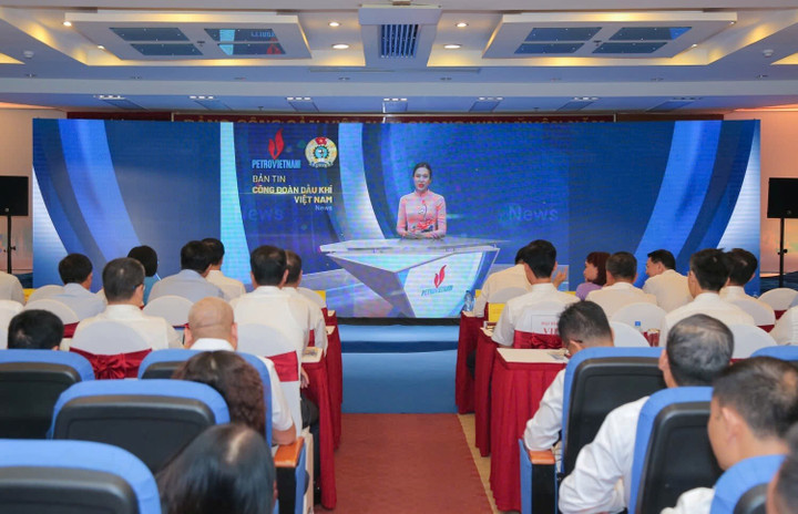 Bản tin truyền hình Công đoàn Dầu khí Việt Nam sẽ phát hành số đầu tiên vào ngày 3/9/2024.