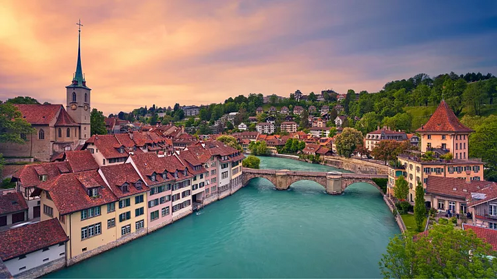 Bern ở Thụy Sĩ đạt điểm cao đặc biệt về dịch vụ chia sẻ xe đạp.