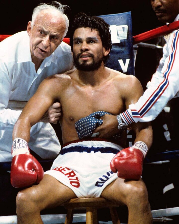 7-Roberto Duran (sinh năm 1951): Duran thắng 103 trận trong 119 cuộc đọ sức, trong đó ông thắng knock-out 70 trận và thua 16 trận. Được mệnh danh là 