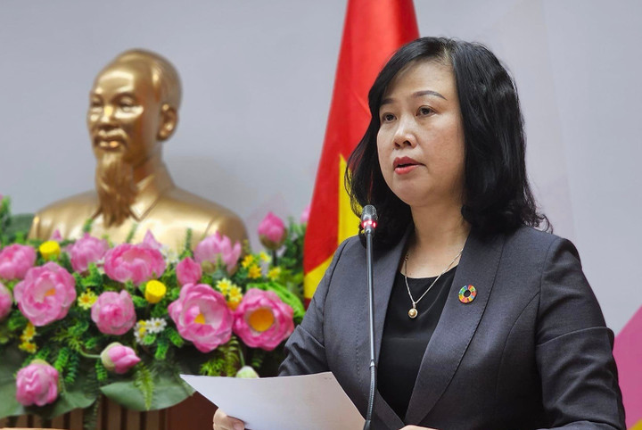 Bộ trưởng Y tế Đào Hồng Lan. (Ảnh: Tuấn Dũng)