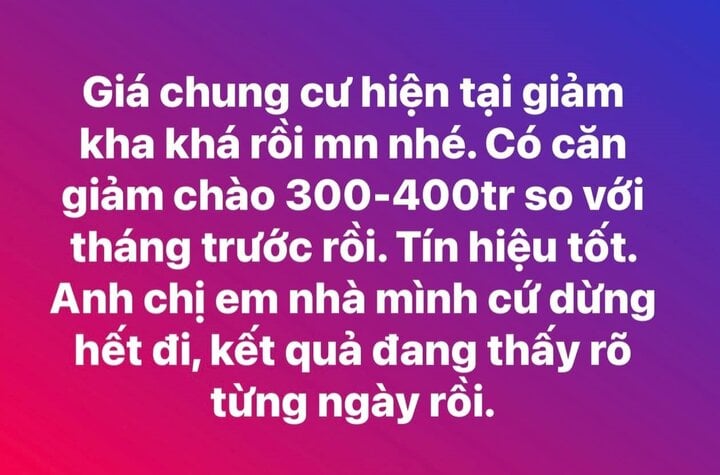 Làn sóng rủ nhau dừng mua nhà vẫn đang tiếp diễn. (Ảnh chụp màn hình)