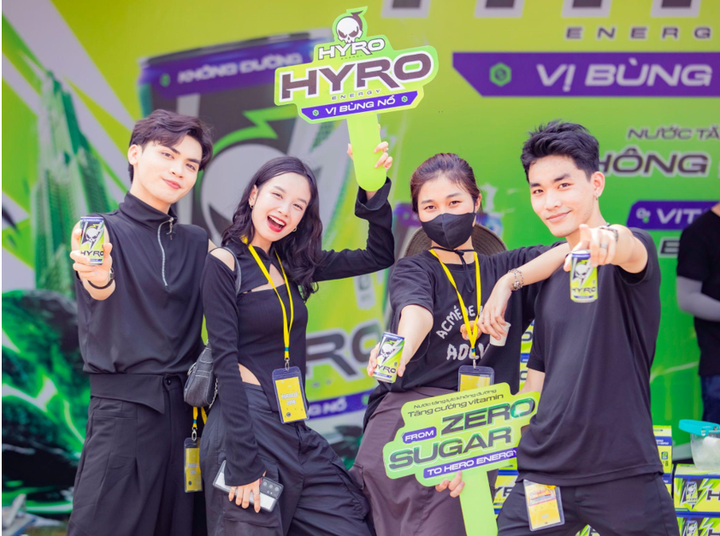 Sử dụng HYRO cho một lối sống lành mạnh.