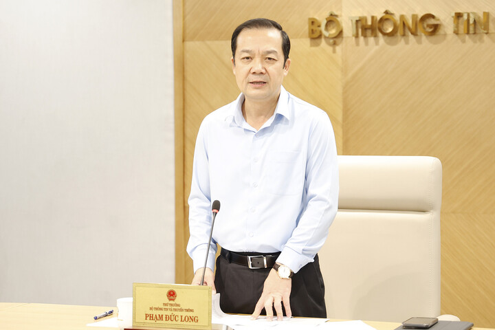 Thứ trưởng Bộ TT&TT Phạm Đức Long. (Ảnh: Vietnamnet)