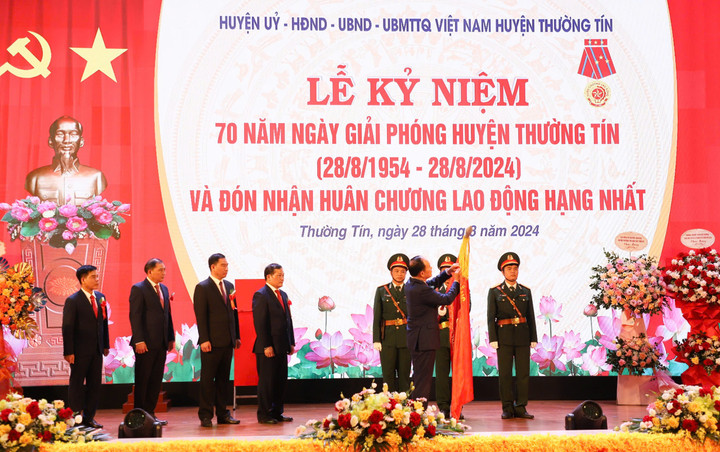 Hà Nội: Huyện Thường Tín đón nhận Huân chương Lao động hạng Nhất - 2
