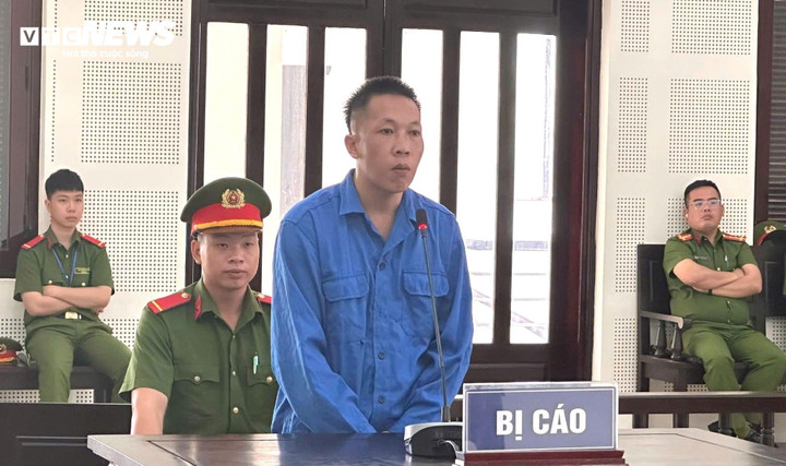 Nguyễn Văn Cường tại phiên xét xử.