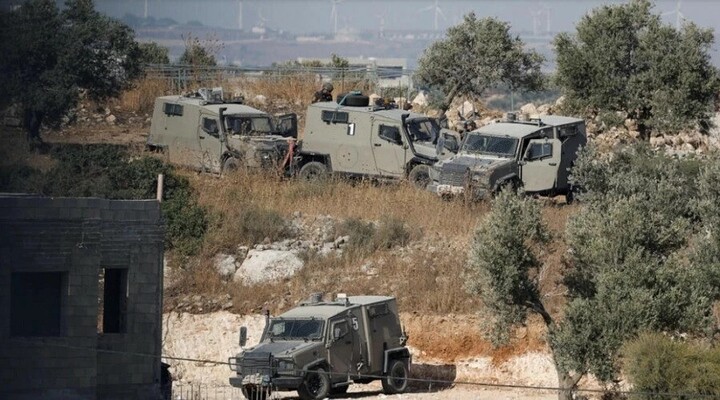 Lực lượng Israel trong một chiến dịch quân sự gần Jenin ở Bờ Tây hồi tháng 6. (Ảnh: Reuters)