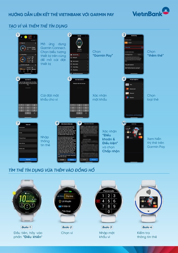 Vietinbank mang trải nghiệm thanh toán một chạm Garmin Pay đến các chủ thẻ - 2