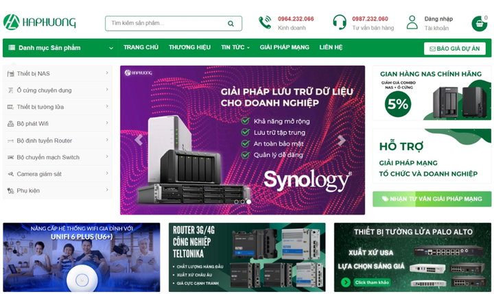 Hà Phương - tiên phong trong phân phối giải pháp mạng & lưu trữ tại Việt Nam - 2