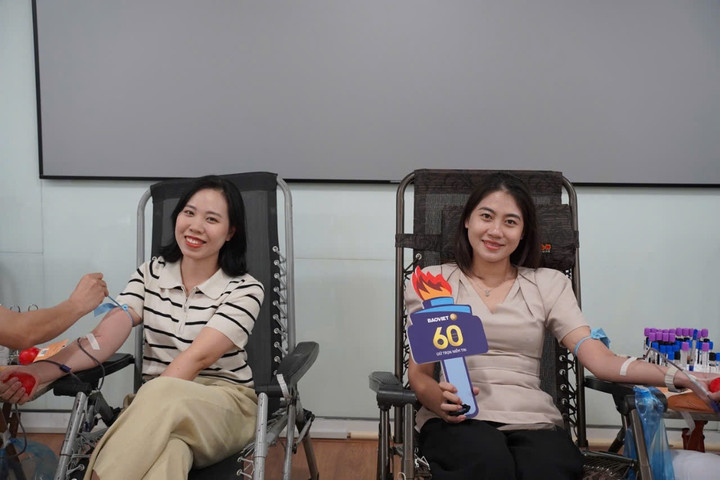 Chương trình hiến máu của Bảo Việt đóng góp 3.000 đơn vị máu.