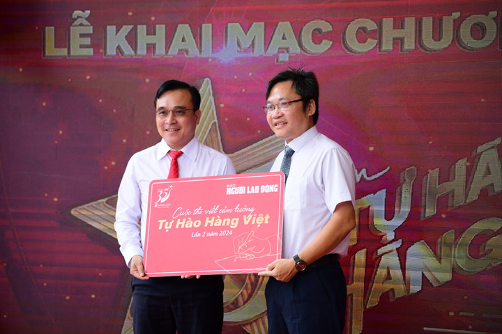 Bạn đọc trong và ngoài nước có thể tham dự cuộc thi viết cảm tưởng về hàng Việt do Saigon Co.op và báo Người lao động tổ chức.