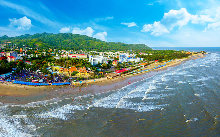 Biển Long Hải, Bà Rịa - Vũng Tàu. (Ảnh: Đỗ Trọng Danh)