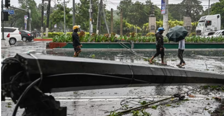 Bão Yagi gây ra nhiều thiệt hại tại Philippines. (Ảnh: Getty)