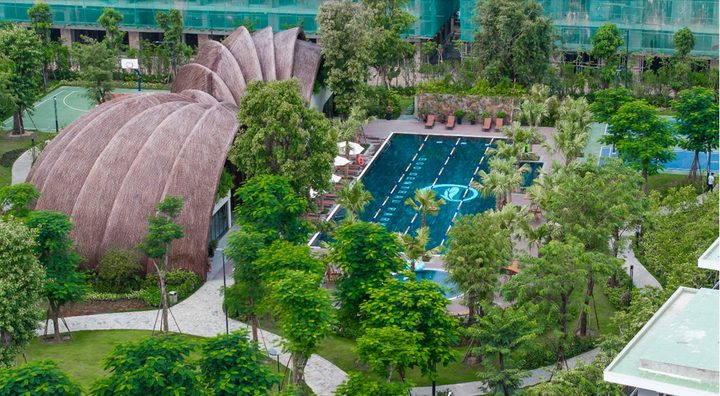 Eco Central Park ngày càng hoàn thiện nhiều tiện ích phục vụ cư dân sống xanh, sống khỏe.