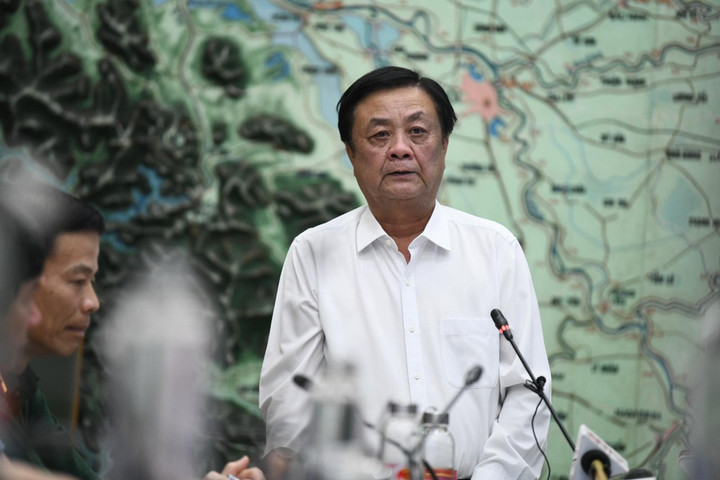 Bộ trưởng Nông nghiệp và Phát triển nông thôn Lê Minh Hoan.