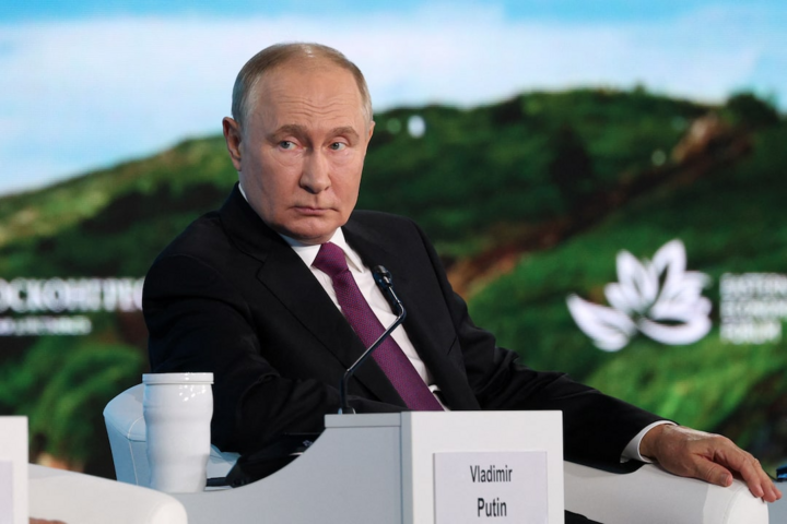 Tổng thống Putin tại Diễn đàn Kinh tế phương Đông, hôm 5/9. (Ảnh: Reuters)