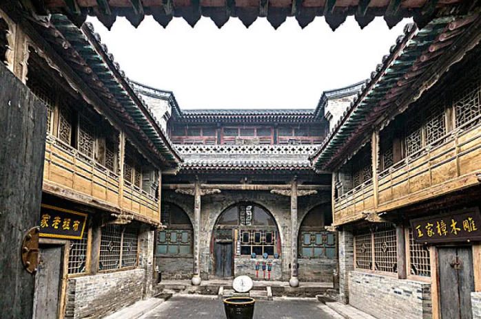 Một khu phòng trong Vương Gia Đại Viện. (Ảnh: Sohu)